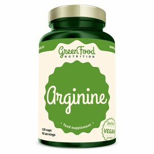 GREENFOOD NUTRITION Arginine 120 kapslí obraz