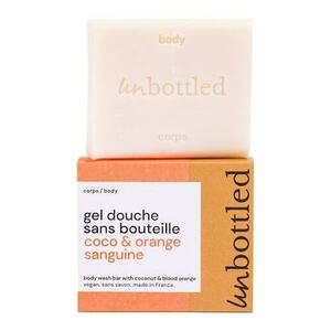 UNBOTTLED - Gel Douche Sans Bouteille – Kokos a krvavý pomeranč obraz