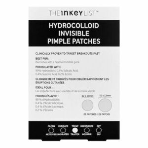 THE INKEY LIST - Hydrocolloid Invisible Pimple Patches – Náplasti proti pupínkům obraz