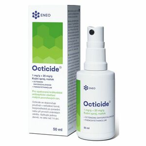 ENEO Octicide 1 mg/g + 20 mg/g kožní sprej, roztok 50 ml obraz