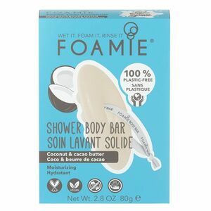 FOAMIE Hydratační sprchová péče Shake Your Coconuts Shower Body Bar 80 g obraz