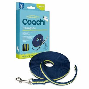 COACHI Training Line výcvikové vodítko modrá&zelená 5 m obraz