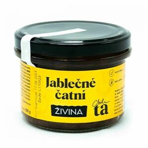 ŽIVINA Jablečné čatní 200 g obraz