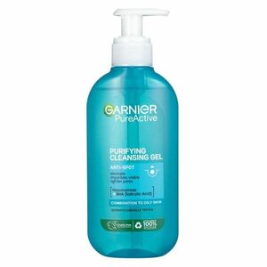 GARNIER Skin Naturals Pure Čisticí gel proti nedokonalostem a rozšířeným pórům 200 ml obraz