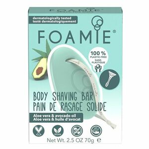 FOAMIE Tuhá pěna na holení Aloe You Very Much Body Shaving Bar 70 g obraz