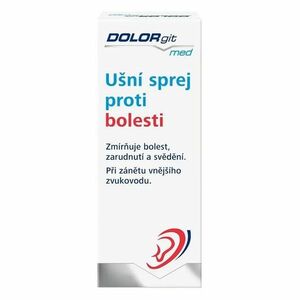 DOLORGIT Med ušní sprej proti bolesti 20 ml obraz