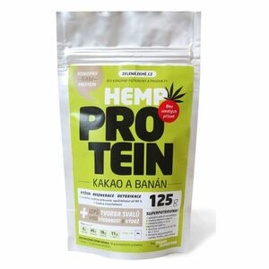 ZELENÁ ZEMĚ Konopný protein kakao s banánem 125 g obraz