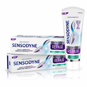 SENSODYNE Clinical Repair Active Clean zubní pasta 2 x 75 ml obraz