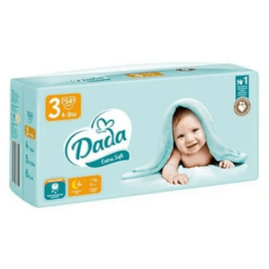 DADA Extra soft plenky velikost 3 4-9kg 54 kusů obraz