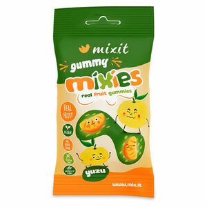 MIXIT Gummy mixies yuzu přírodní želé bonbóny 35 g obraz