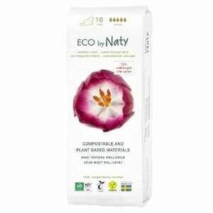 ECO BY NATY Mateřské vložky po porodu 10 ks obraz