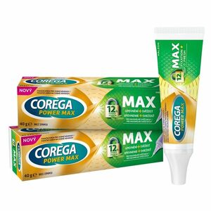 COREGA Power max upěvnění + svěžest 2 x 40 g obraz