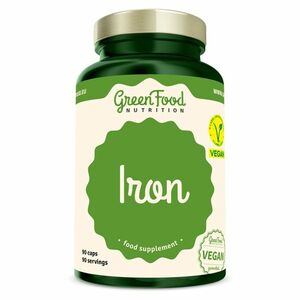 GREENFOOD NUTRITION Iron 90 kapslí obraz