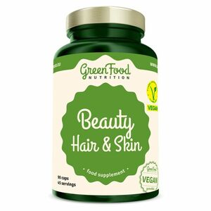 GREENFOOD NUTRITION Beauty hair & skin 90 kapslí obraz