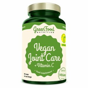 GREENFOOD NUTRITION Vegan joint care + vitamin C 90 kapslí obraz