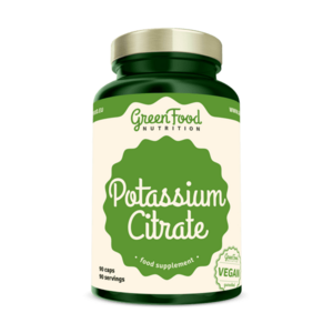 GREENFOOD NUTRITION Potassium citrate 90 kapslí obraz