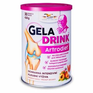 GELADRINK Artrodiet nápoj broskev 420 g obraz