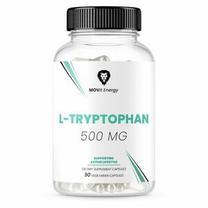 MOVIT ENERGY L-Tryptofan 500 mg 90 vegetariánských kapslí obraz