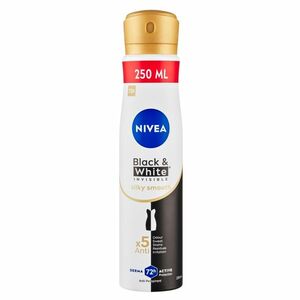 NIVEA Sprej AP B&W Invisible SilkySmooth 250 ml obraz