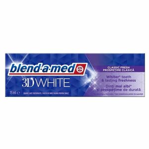 BLEND-A-MED Zubní pasta 3D White 75 ml obraz