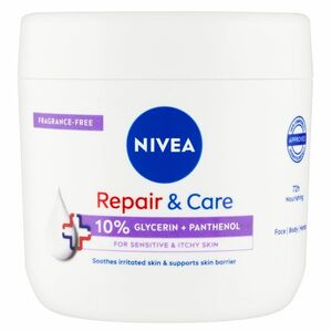 NIVEA Tělový krém Repair&Care Sensitive 400 ml obraz