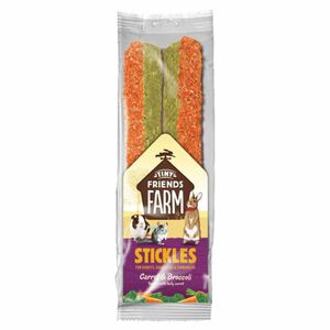 SUPREME Tiny Friends Farm Stickles mrkev a brokolice tyčinky 100 g 2 kusy obraz