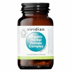 VIRIDIAN Nutrition organic herbal female complex 30 kapslí obraz