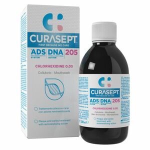 CURASEPT ADS 205 Ústní voda 0, 05%CHX + 0, 05% fluoridu 200 ml obraz