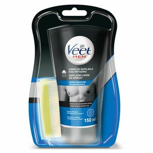 VEET Depilační krém do sprchy pro citlivou pokožku Men Silk & Fresh 150 ml obraz