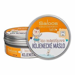 Saloos Bio Šlehaná Másla šlehané měsíčkové dětské máslo měsíček 150 ml obraz