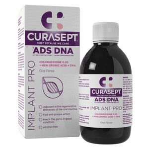 CURASEPT Ads dna implant pro ústní voda 0, 20% CHX 200 ml obraz