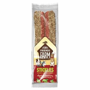 SUPREME Tiny Friends Farm Stickles jablko a brusinky tyčinky 100 g 2 kusy obraz