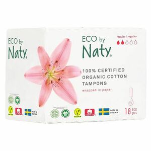 ECO BY NATY Tampóny Normal 18 ks obraz