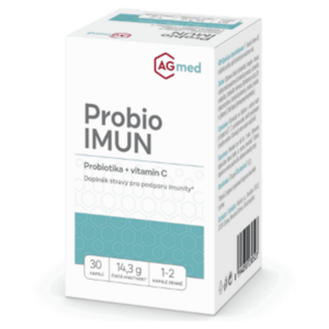 AGMED Probio Imun probiotika s vitamínem C 30 kapslí obraz