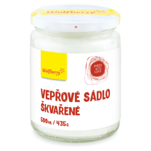 WOLFBERRY Sádlo škvařené vepřové 435 g obraz