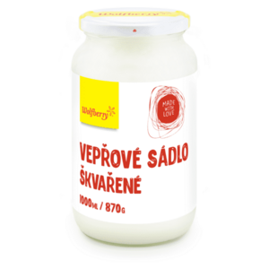 WOLFBERRY Sádlo škvařené vepřové 870 g obraz