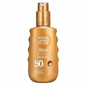 GARNIER Ambre Solaire Ideal Bronze SPF50 Opalovací mléko 150 ml obraz