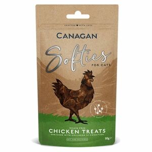 CANAGAN Softies chicken treats pamlsky pro kočky 50 g obraz