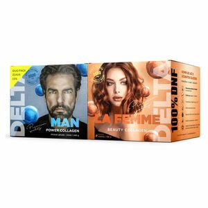 DELTA MEDICAL La Femme beauty & Man power collagen DUO PACK 436 g obraz