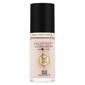 MAX FACTOR Facefinity SPF20 All Day Flawless 10 Fair Porcelain make-up 30 ml obraz