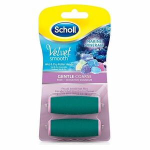 SCHOLL Velvet smooth rotační hlavice jemně drsná 2 kusy obraz