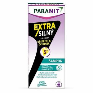 PARANIT Extra silný šampon 100 ml + hřeben obraz