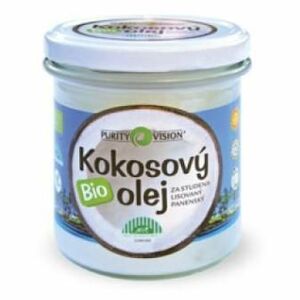 PURITY VISION Kokosový olej panenský ve skle BIO 600 ml obraz