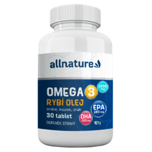 ALLNATURE Omega 3 rybí olej 30 tobolek obraz