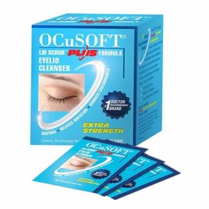 OCUSOFT Lid Scrub Pads Plus 30 kusů obraz