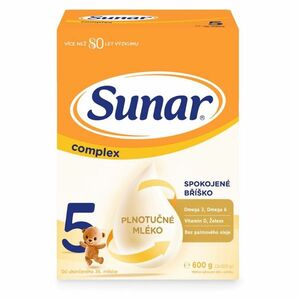 SUNAR Complex 5 dětské mléko od 36 měsíců 600 g obraz