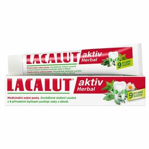 Lacalut zubní pasta aktiv 75 ml obraz