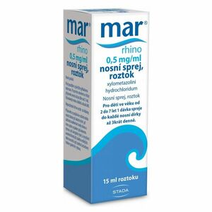 MAR RHINO Nosní sprej 0, 05mg/ml 15 ml obraz