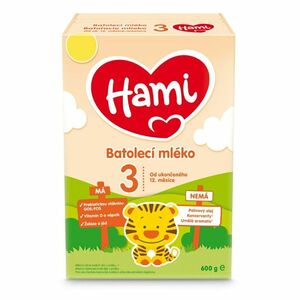 HAMI 3 Batolecí mléko od ukončeného 12 do 24 měsíce 600 g obraz