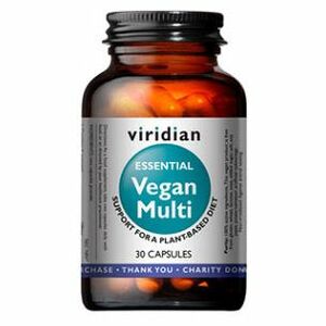 VIRIDIAN Nutrition Vegan Multi 30 kapslí obraz